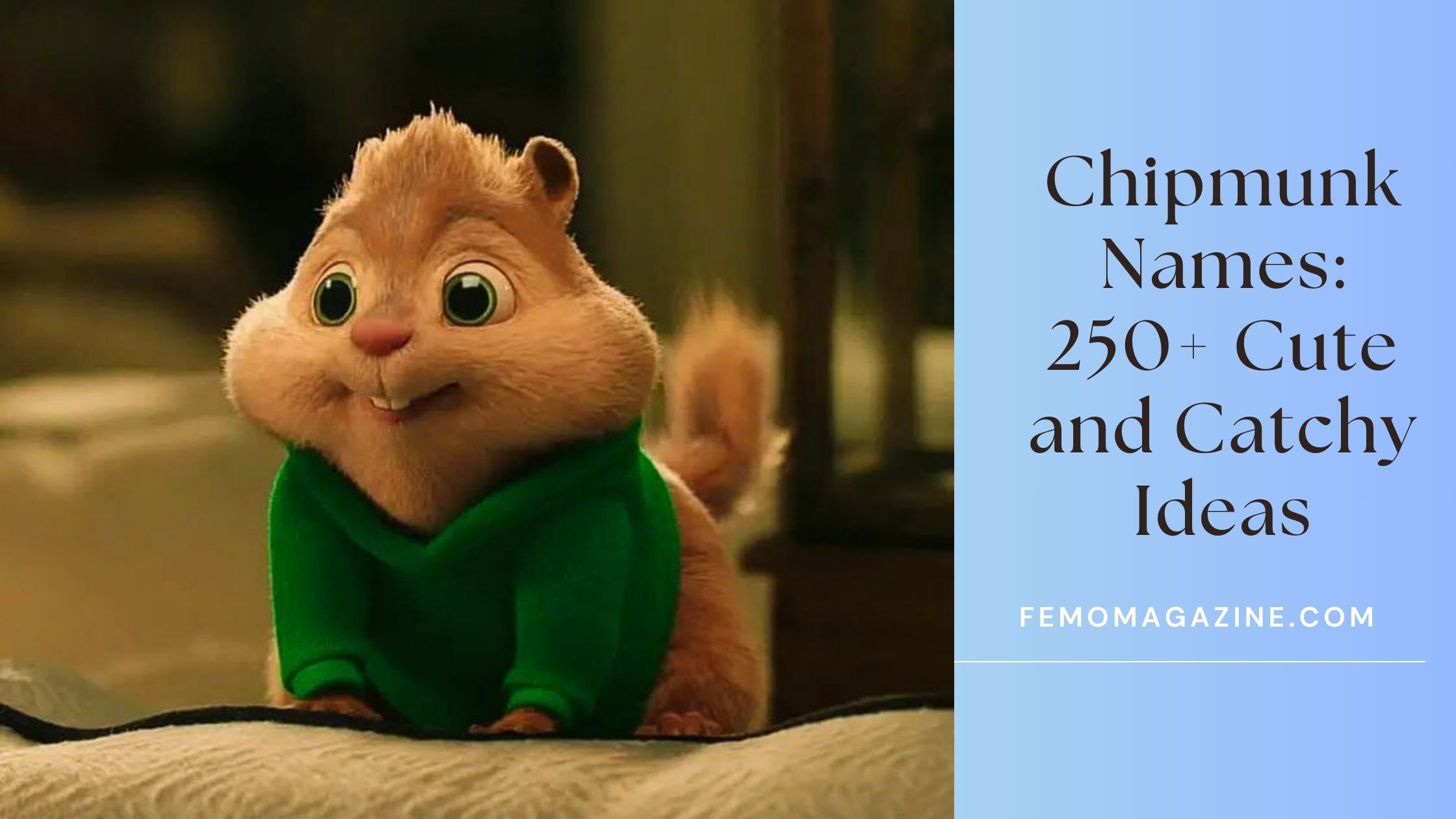 Chipmunk Names